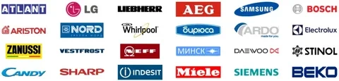 Название холодильников